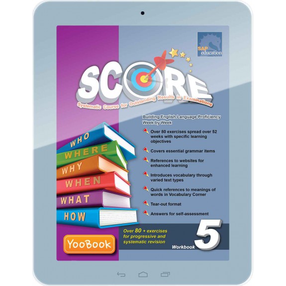 EBook--SCORE (Systematic Course for Outstanding Results in Examinations) English Workbook Primary 5