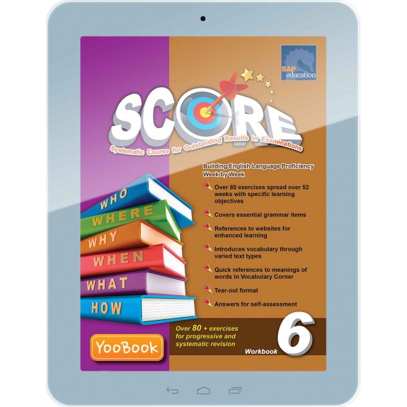 EBook--SCORE (Systematic Course for Outstanding Results in Examinations) English Workbook Primary 6