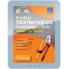 SCORE Building Mathematics Knowledge and Skills Week by Week Workbook 4