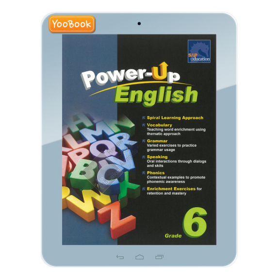 EBook--Power-Up English  Grade 6