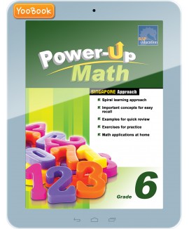 EBook--Power-Up Math Course Book Grade 6