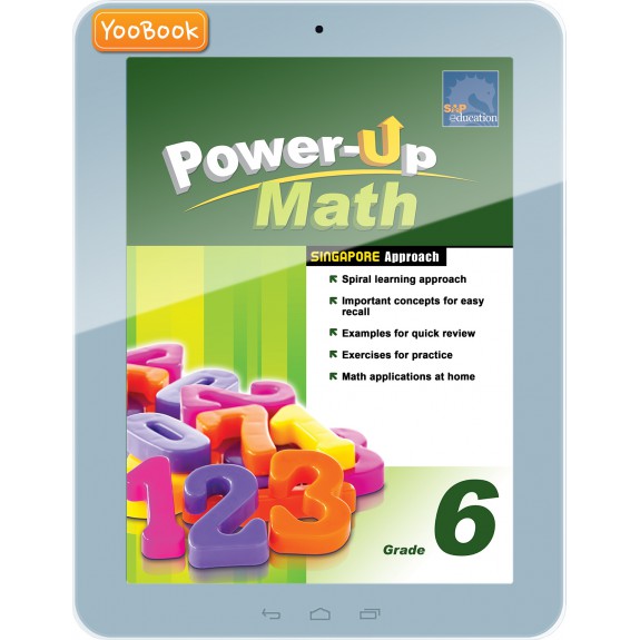 EBook--Power-Up Math Course Book Grade 6