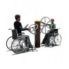 อุปกรณ์วงล้อและล้อหมุนบริหารแขน HANDICAP