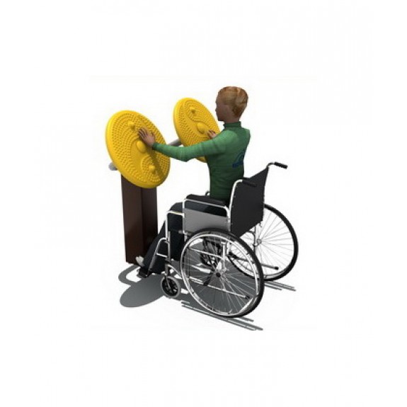 อุปกรณ์แท่นหมุนบริหารแขน HANDICAP